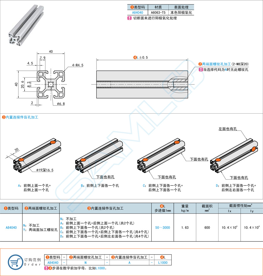 40系列鋁合金型材制作商店貨架如何組裝 40系列鋁合金型材制作商店貨架如何組裝