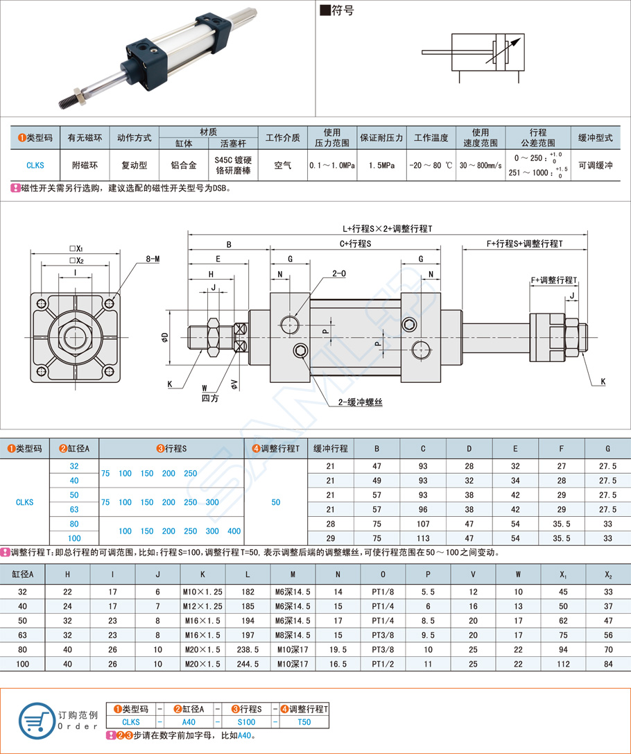 可調行程型標準氣缸作用與優缺點