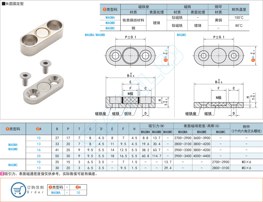 長圓固定型帶座磁鐵的詳細用途 長圓固定型帶座磁鐵的詳細用途