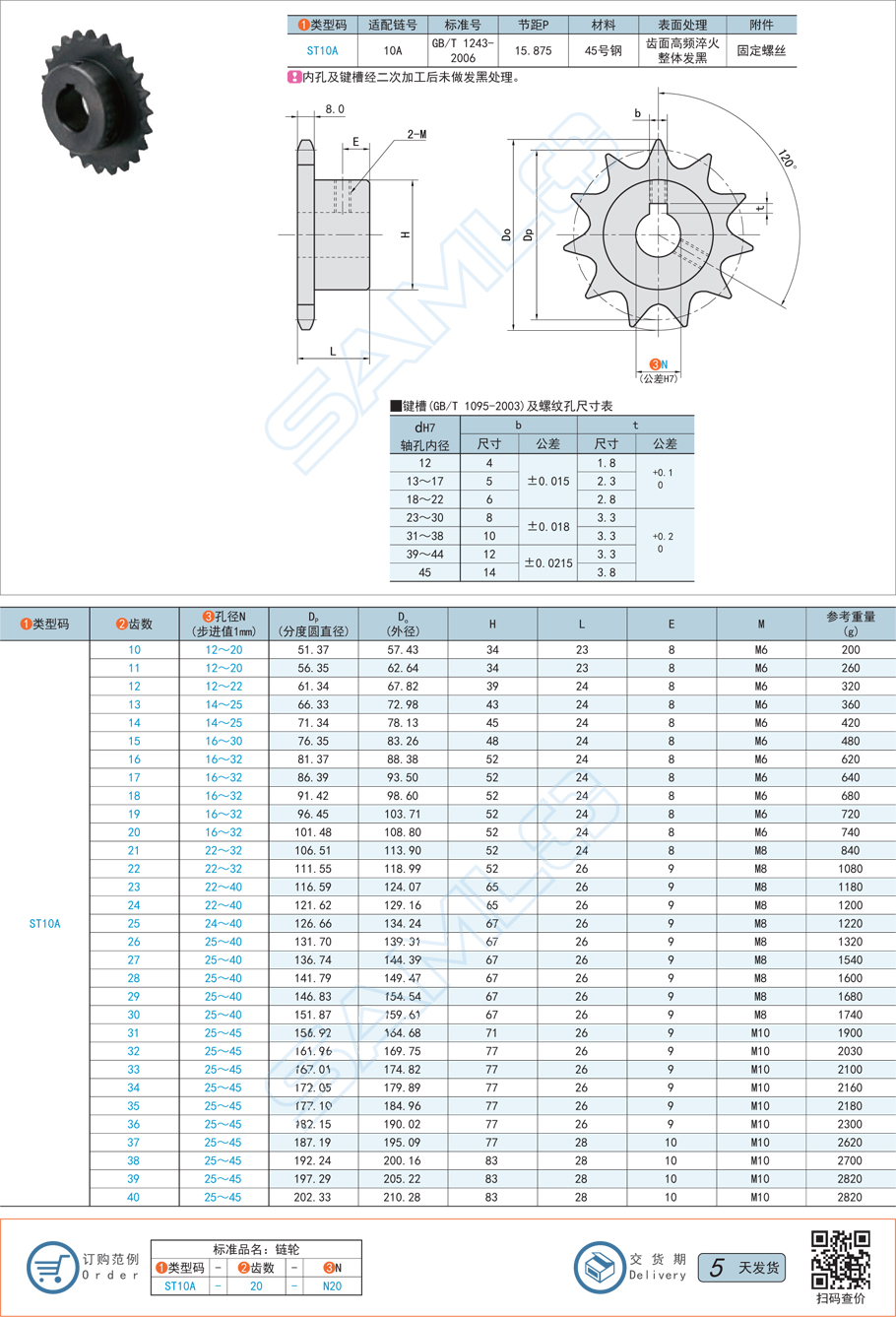 如何根據應用需求選擇合適的鏈輪型號