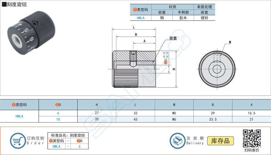 刻度旋鈕規(guī)格參數尺寸材質